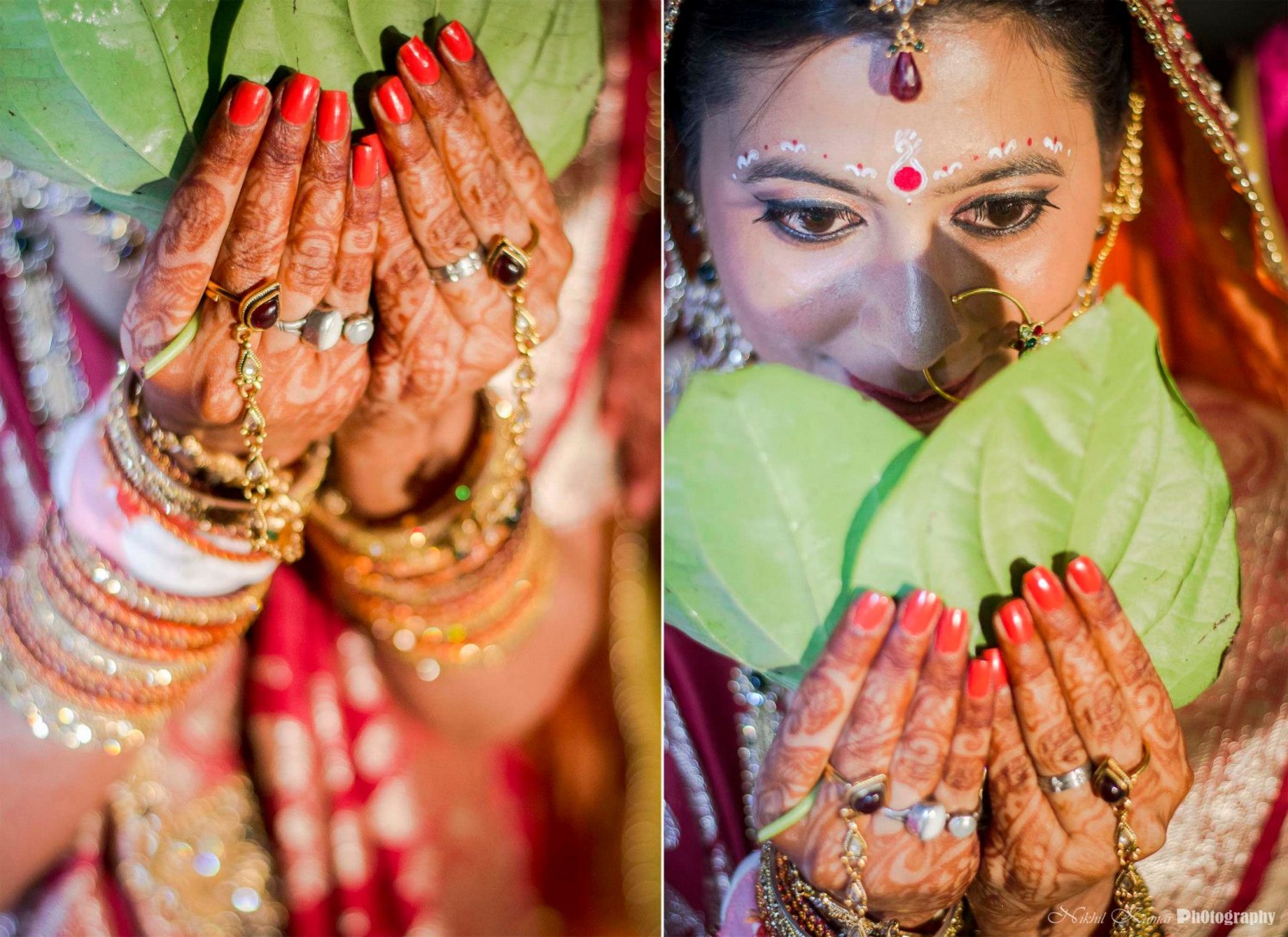 Gemstone Rings On Henna Adorned Hands by Nikhil Kumar Wedding-photography Bridal-mehendi | Weddings Photos & Ideas