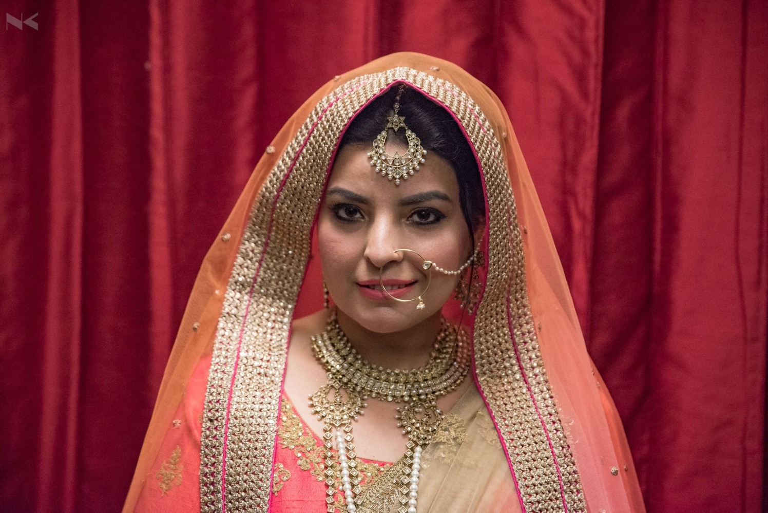 Bridal Portrait by Nikhil Kumar Bridal-makeup Bridal-jewellery-and-accessories | Weddings Photos & Ideas