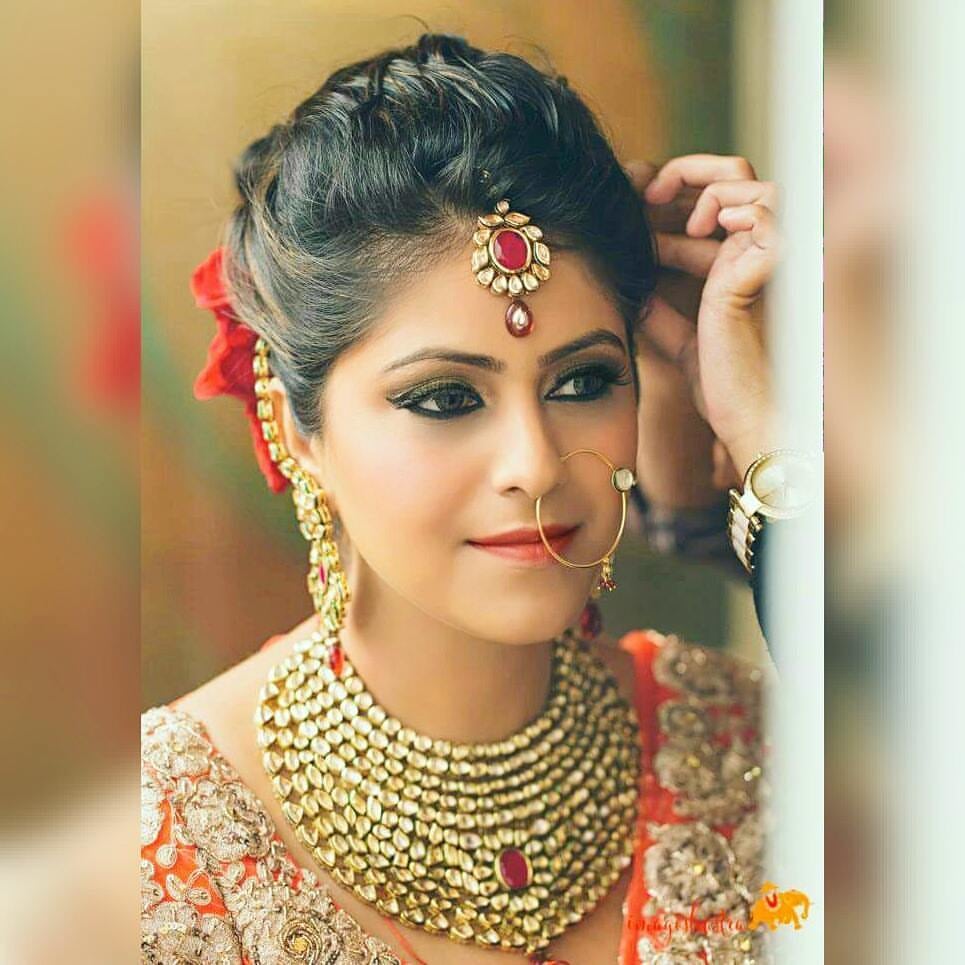 Kundan Jewellery Designs With Red Stones by Anchal Kumar Bridal-makeup Bridal-jewellery-and-accessories | Weddings Photos & Ideas