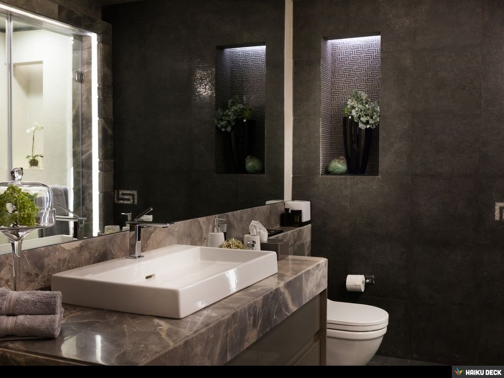 Bathroom With Marble Top Cabinet by Vijay Kapur Bathroom Modern | Interior Design Photos & Ideas