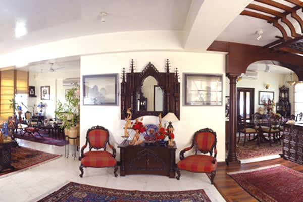 Modern Traditional Hallway by Vijay Kapur Designs Living-room Contemporary | Interior Design Photos & Ideas