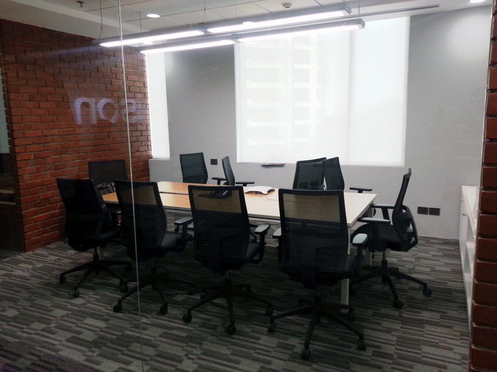 Retro Conference Room by Vijay Kapur Contemporary | Interior Design Photos & Ideas