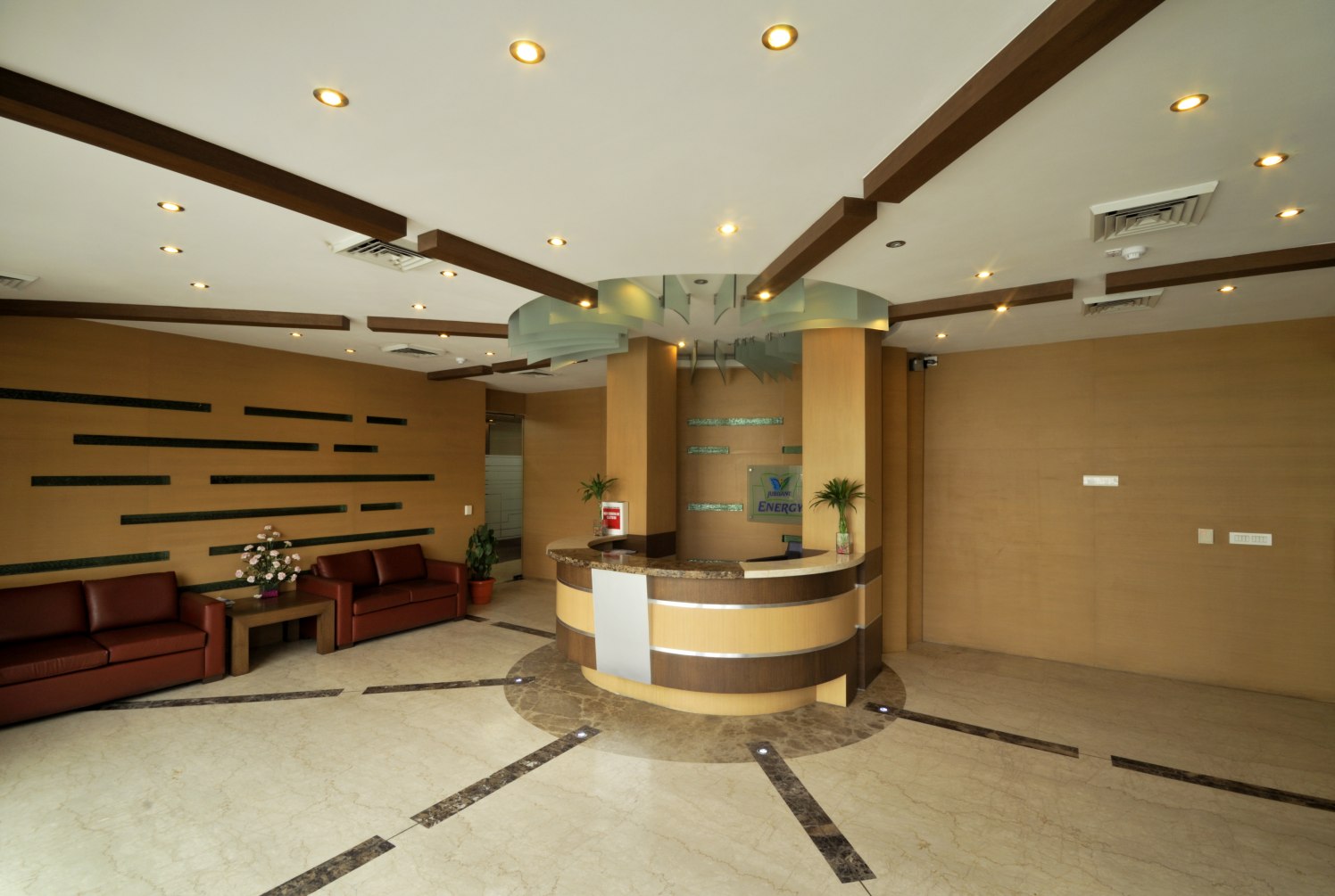 Modern Reception Area by Vijay Kapur Designs Contemporary | Interior Design Photos & Ideas