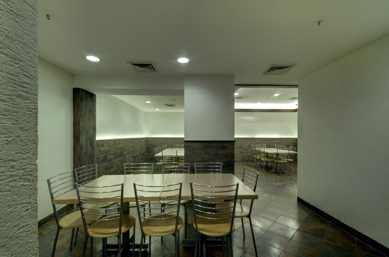 Contemporary Office Cafeteria by Vijay Kapur Designs Modern | Interior Design Photos & Ideas