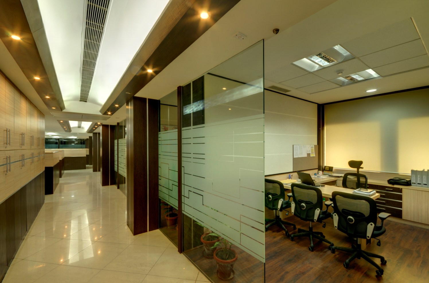 Formal Contemporary Office Lobby by Vijay Kapur Designs Modern | Interior Design Photos & Ideas