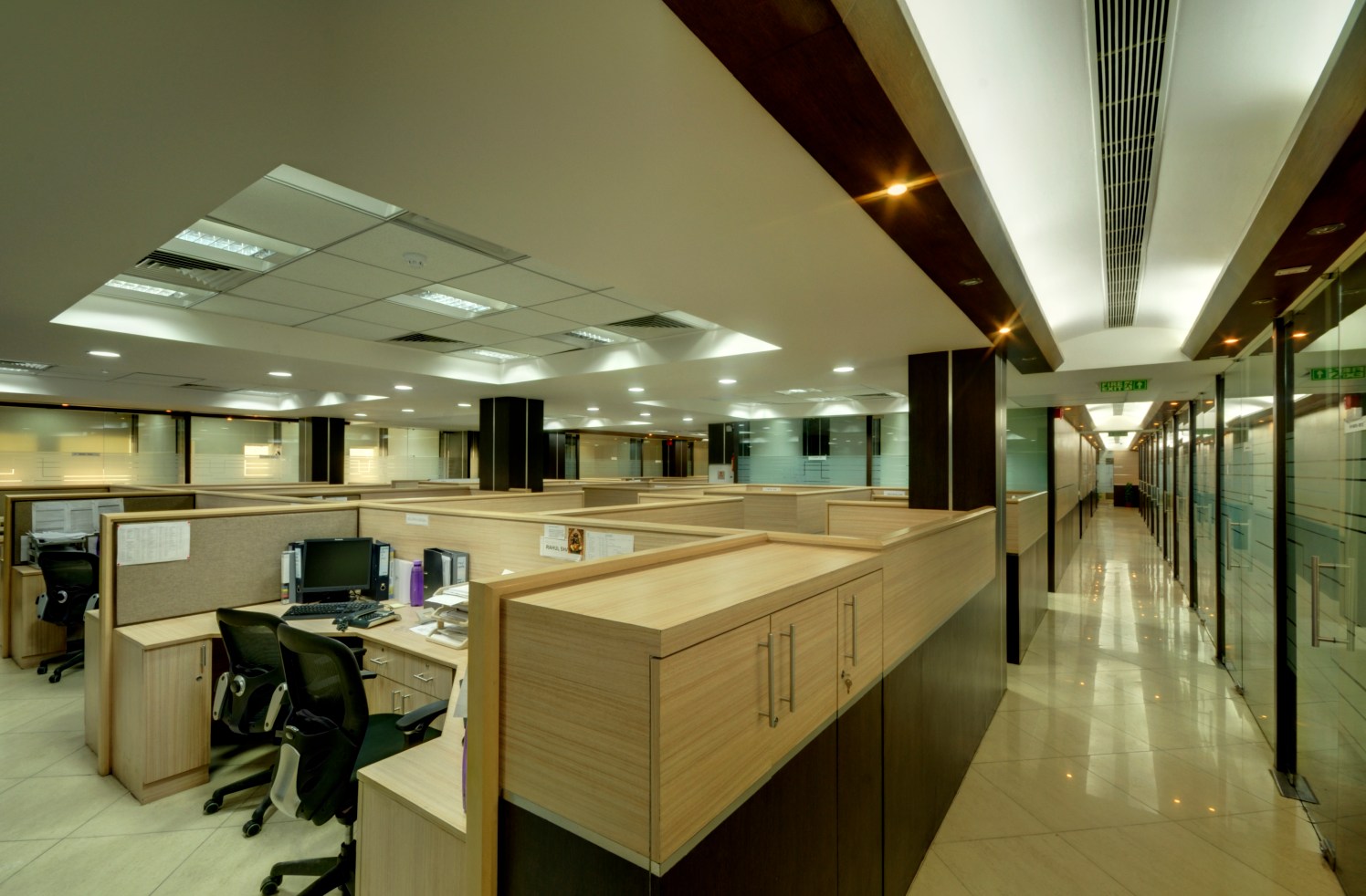 Formal Contemporary Office by Vijay Kapur Designs Modern | Interior Design Photos & Ideas