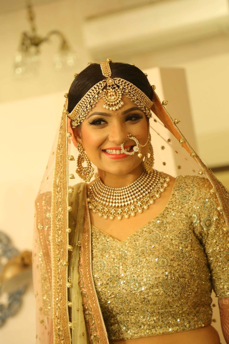 Bronzed look by Shruti Sharma Bridal-makeup | Weddings Photos & Ideas