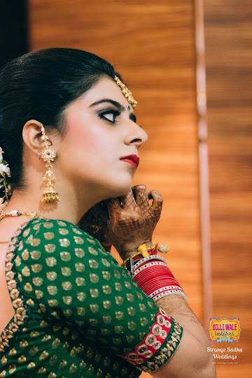 Tinged with pink by Shruti Sharma Bridal-makeup | Weddings Photos & Ideas