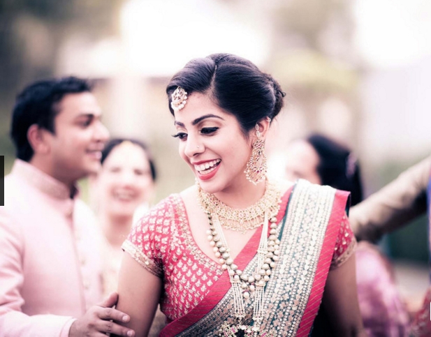 Easy hairdo by Shruti Sharma Bridal-makeup | Weddings Photos & Ideas