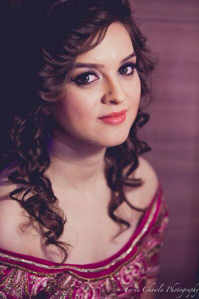 Because curls can never go wrong! by Shruti Sharma Bridal-makeup | Weddings Photos & Ideas