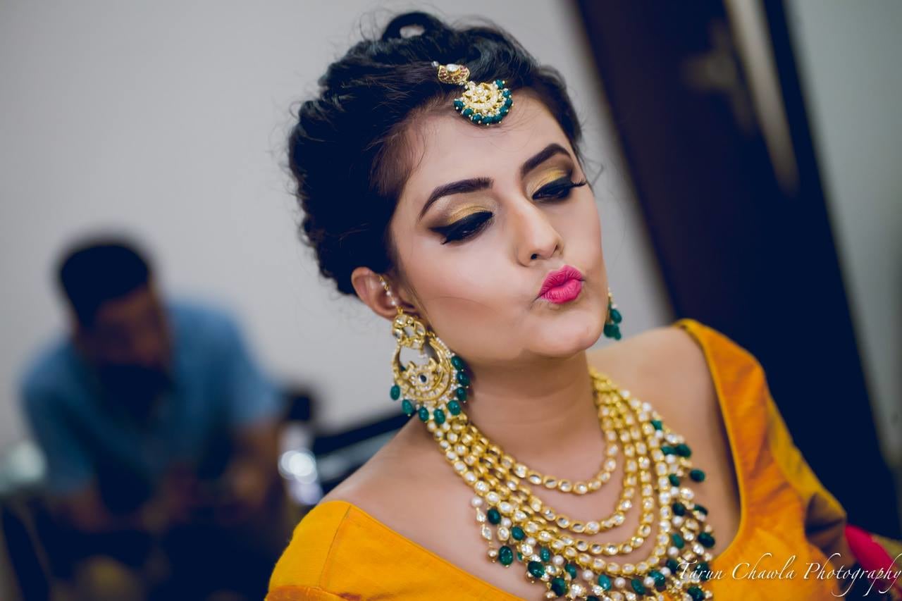 Big bold eyes by Shruti Sharma Bridal-makeup | Weddings Photos & Ideas