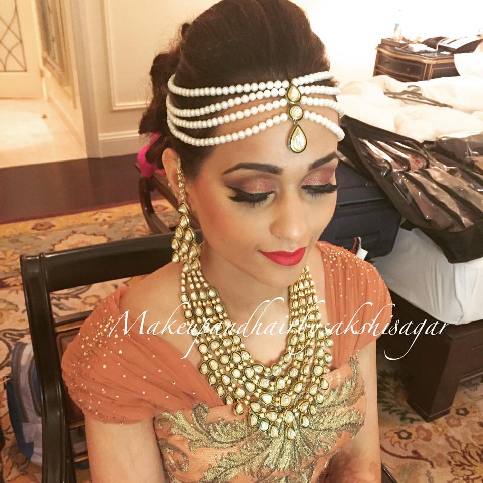 Bold makeup look by Sakshi Sagar Bridal-makeup | Weddings Photos & Ideas