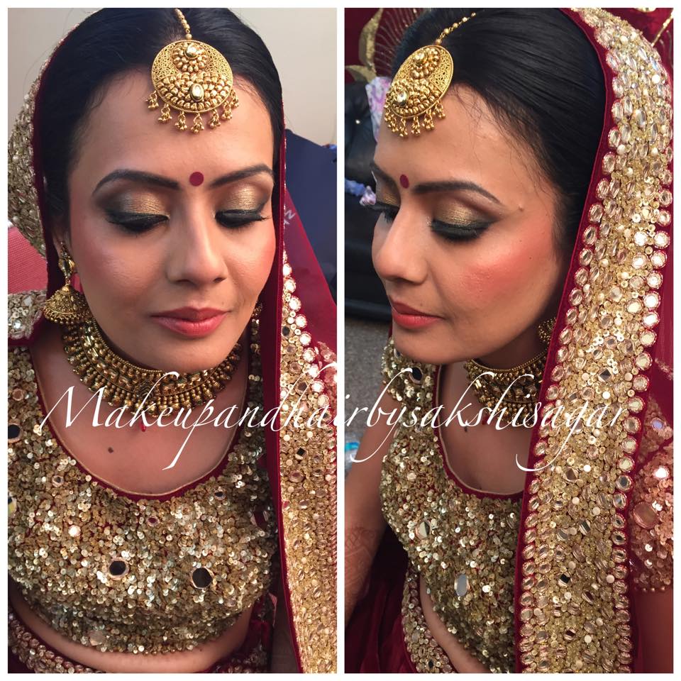 Metallic eye shadow by Sakshi Sagar Wedding-photography | Weddings Photos & Ideas