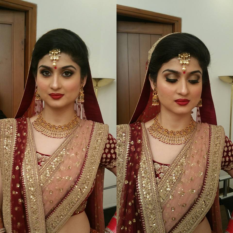 Perfect eye look by Shikha K Chandra Bridal-makeup | Weddings Photos & Ideas