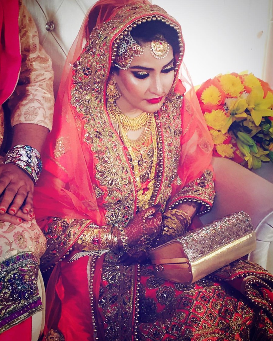 Picture perfect bride by Farida Khan Bridal-makeup | Weddings Photos & Ideas