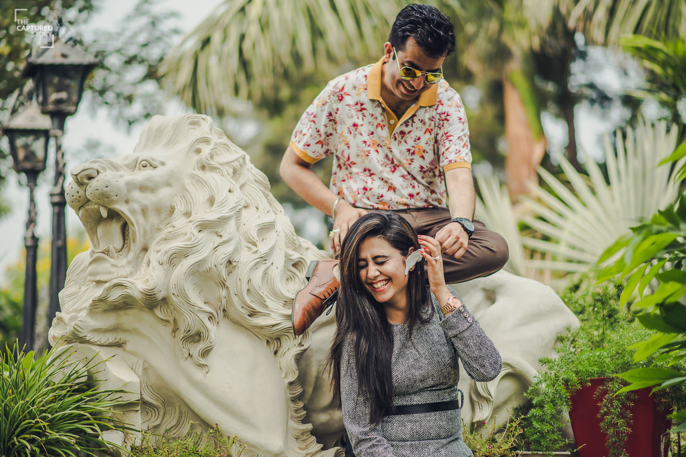 His touch is a bliss to her! by Captured Memories Wedding-photography | Weddings Photos & Ideas