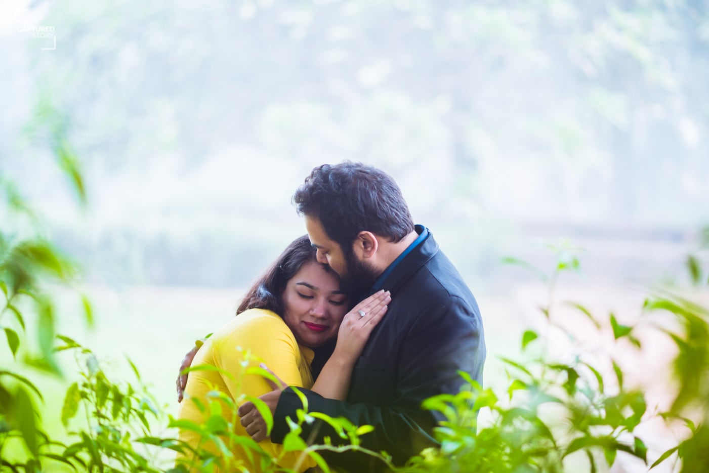 Contented only in his arms! by Captured Memories Wedding-photography | Weddings Photos & Ideas