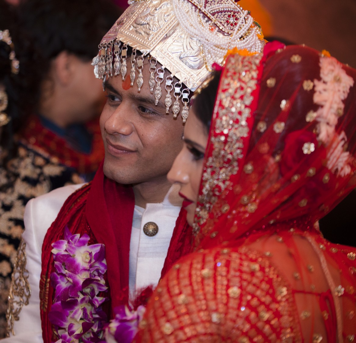 Candid Shot Of Bride And Groom by Arpit Gulati Wedding-photography | Weddings Photos & Ideas