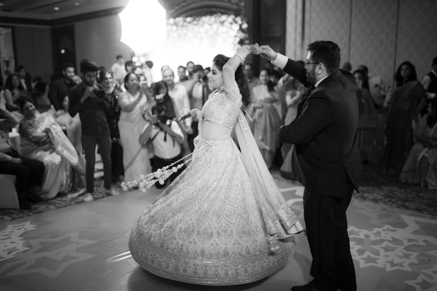 Enchanting Couple Enjoying A waltz by Arpit Gulati Wedding-photography | Weddings Photos & Ideas