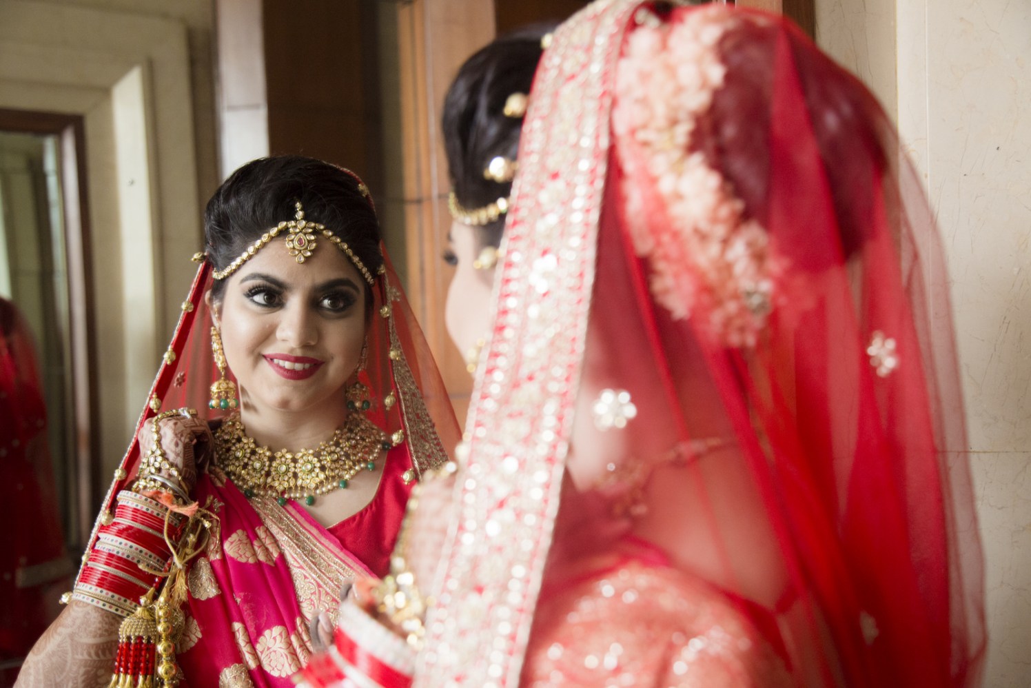 Gracious Bride Adorned With Gold jewellery by Arpit Gulati Wedding-photography Bridal-jewellery-and-accessories | Weddings Photos & Ideas