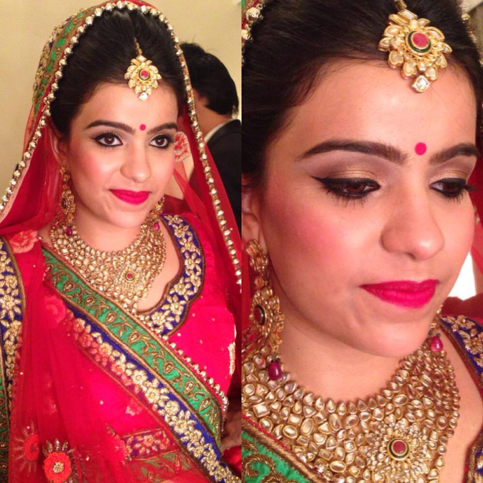 Perfect bridal look by Tejasvini Chander Bridal-makeup | Weddings Photos & Ideas
