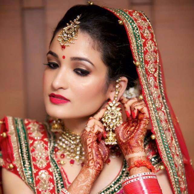 Candid shot for the bride by Tejasvini Chander Bridal-makeup | Weddings Photos & Ideas