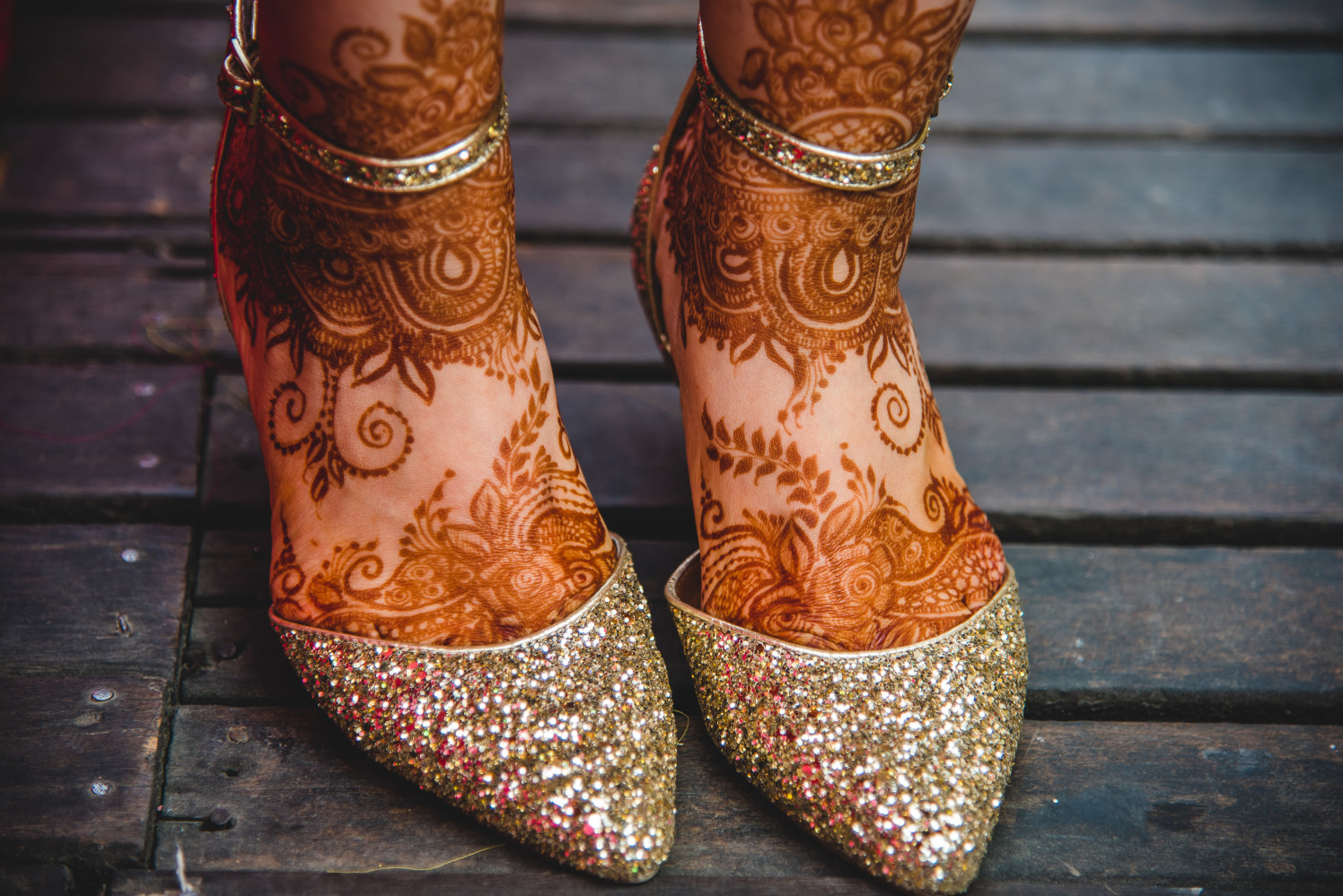Henna And Footwear Adorned Bride Feet by Amish Photography Wedding-photography | Weddings Photos & Ideas