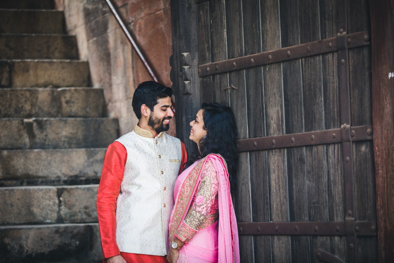 Looking deep into each other's eyes by Amish Photography Wedding-photography | Weddings Photos & Ideas