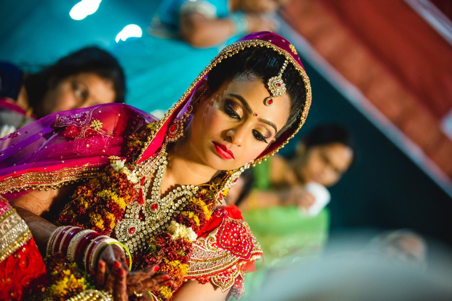 Candid bride captured best by Amish Photography Wedding-photography | Weddings Photos & Ideas