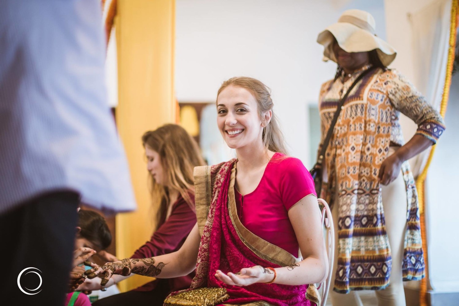 Excited for her first henna tattoo by Amish Photography Wedding-photography | Weddings Photos & Ideas