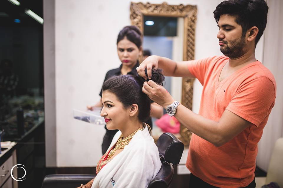 Candid Shot of the bride getting ready by Amish Photography Wedding-photography | Weddings Photos & Ideas