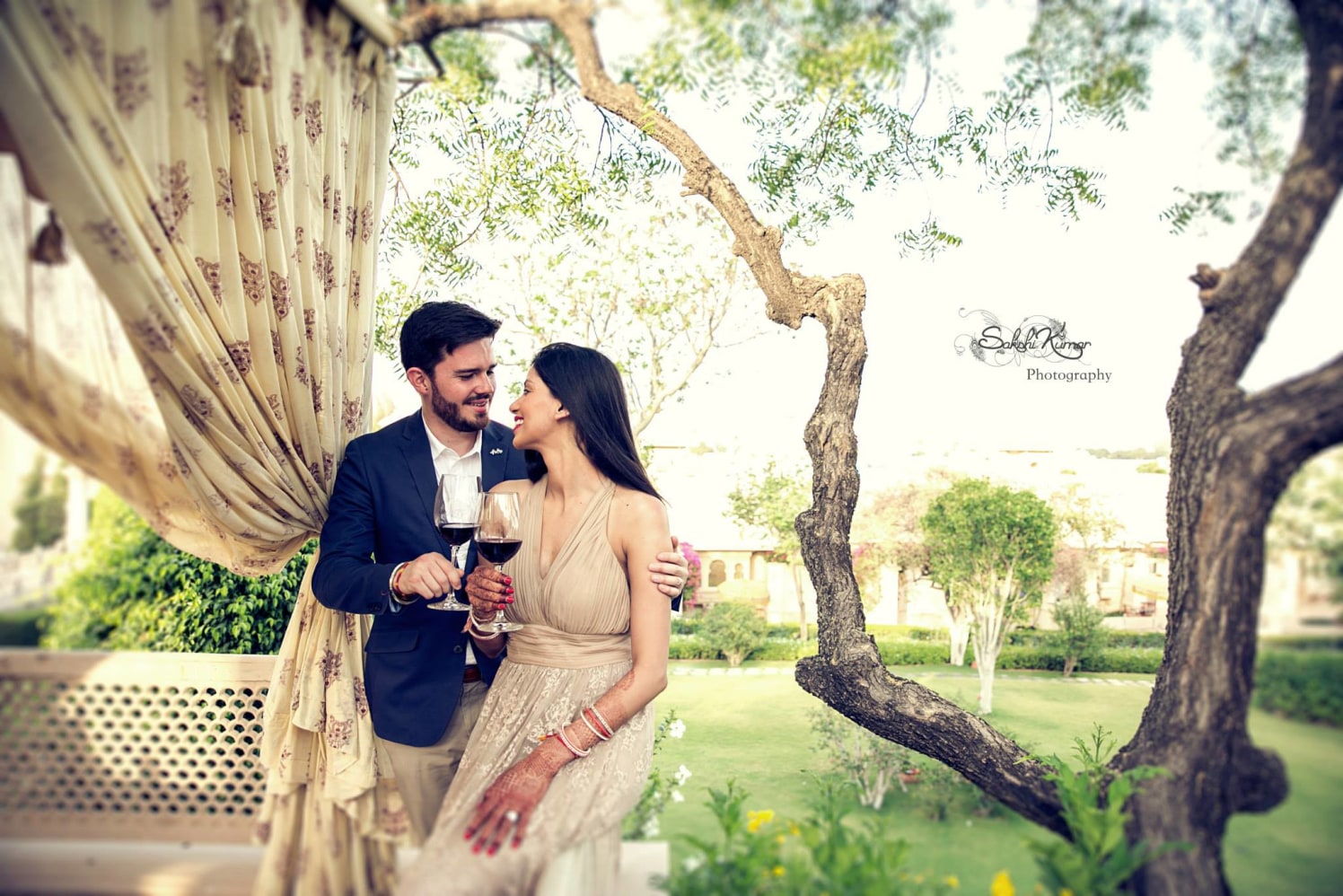 The Party Style Themed Pre-Wedding Shoot In The Woods by Sakshi Kumar Wedding-photography | Weddings Photos & Ideas