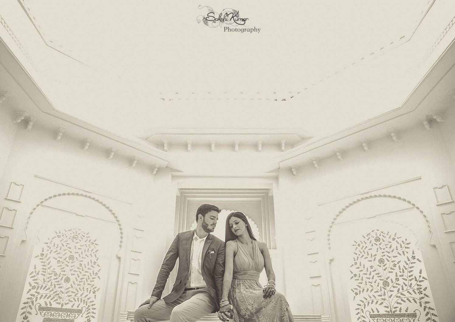 A Poised And Elegant Stylized Pre-Wedding Shoot by Sakshi Kumar Wedding-photography | Weddings Photos & Ideas