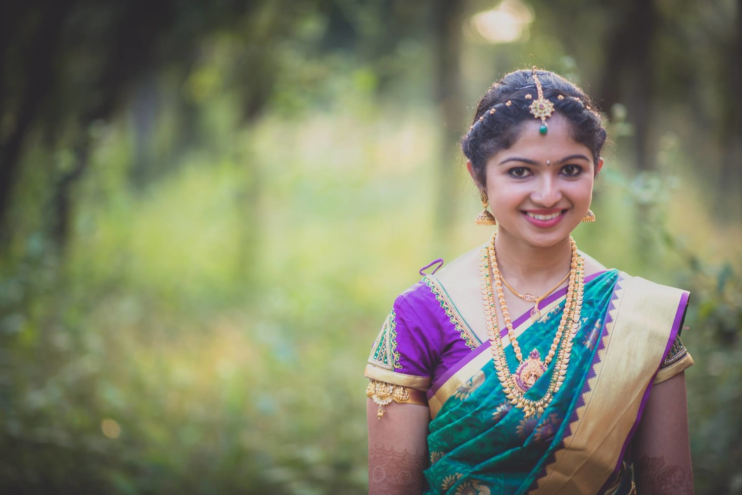 The pretty smile by Click n' Cherish Wedding-photography | Weddings Photos & Ideas