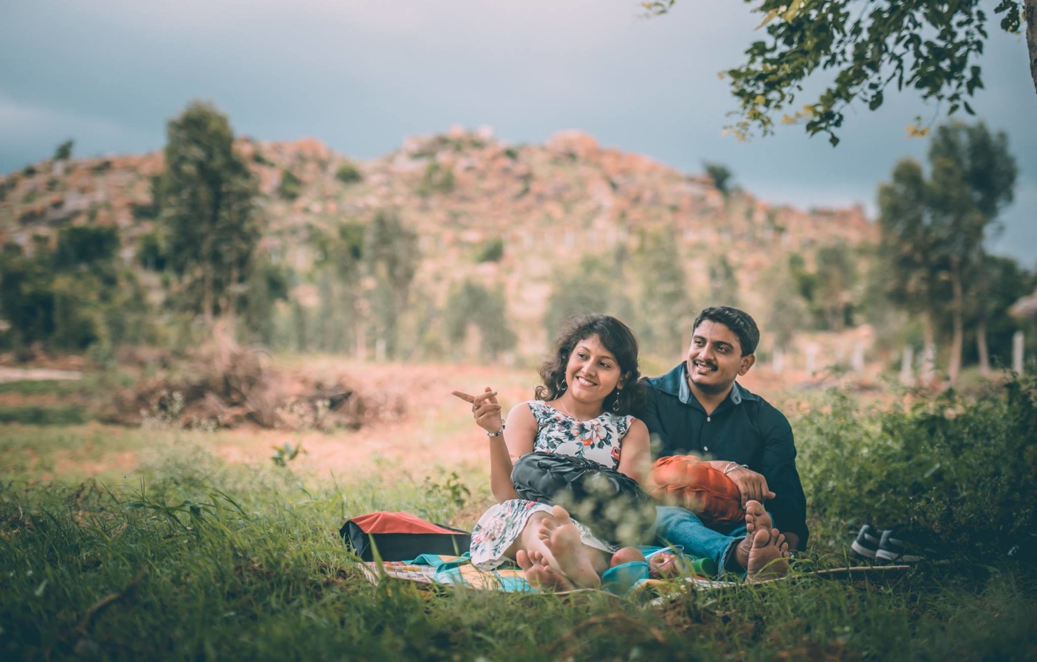 Chilling in the woods by Click n' Cherish Wedding-photography | Weddings Photos & Ideas