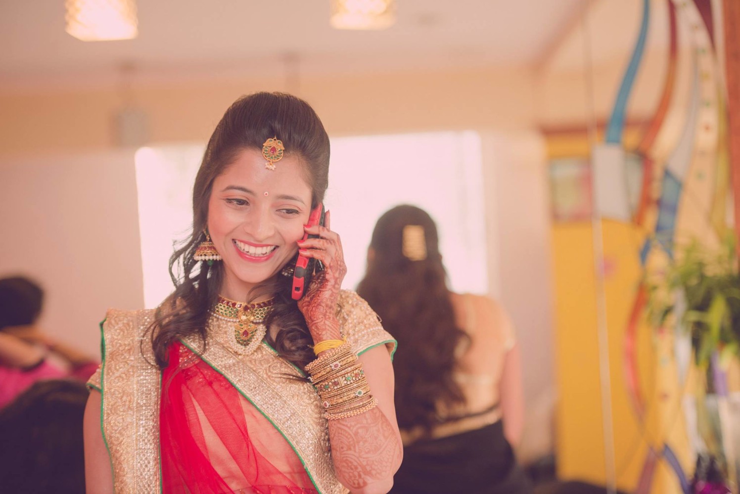 Shades of red by Click n' Cherish Wedding-photography | Weddings Photos & Ideas