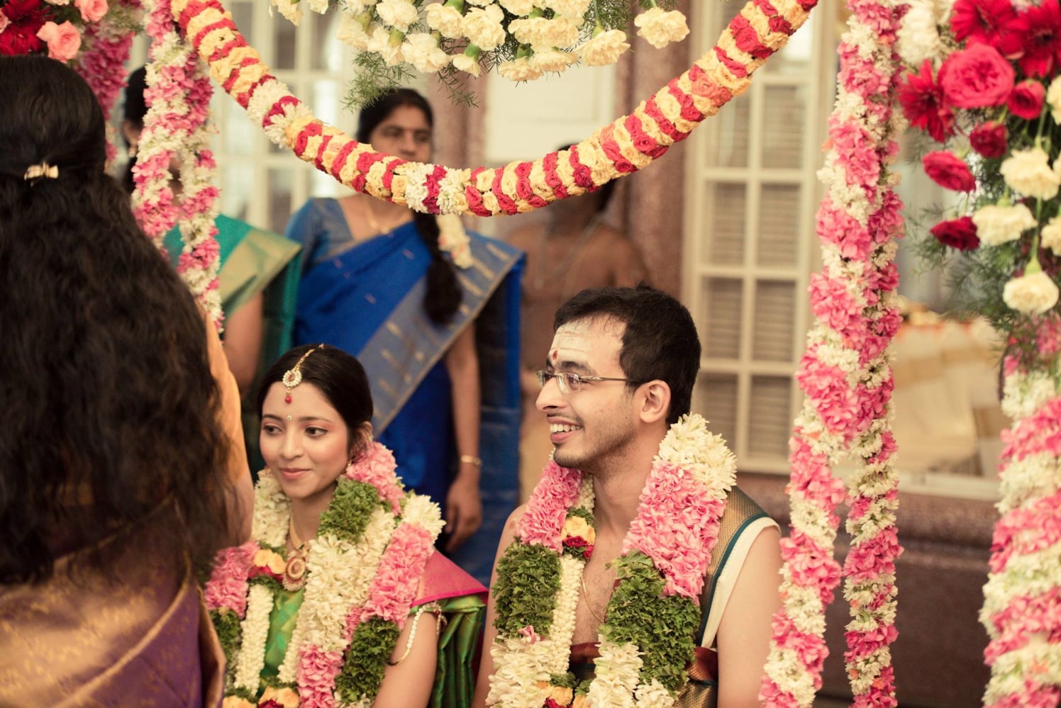 Floral swing by Click n' Cherish Wedding-photography | Weddings Photos & Ideas