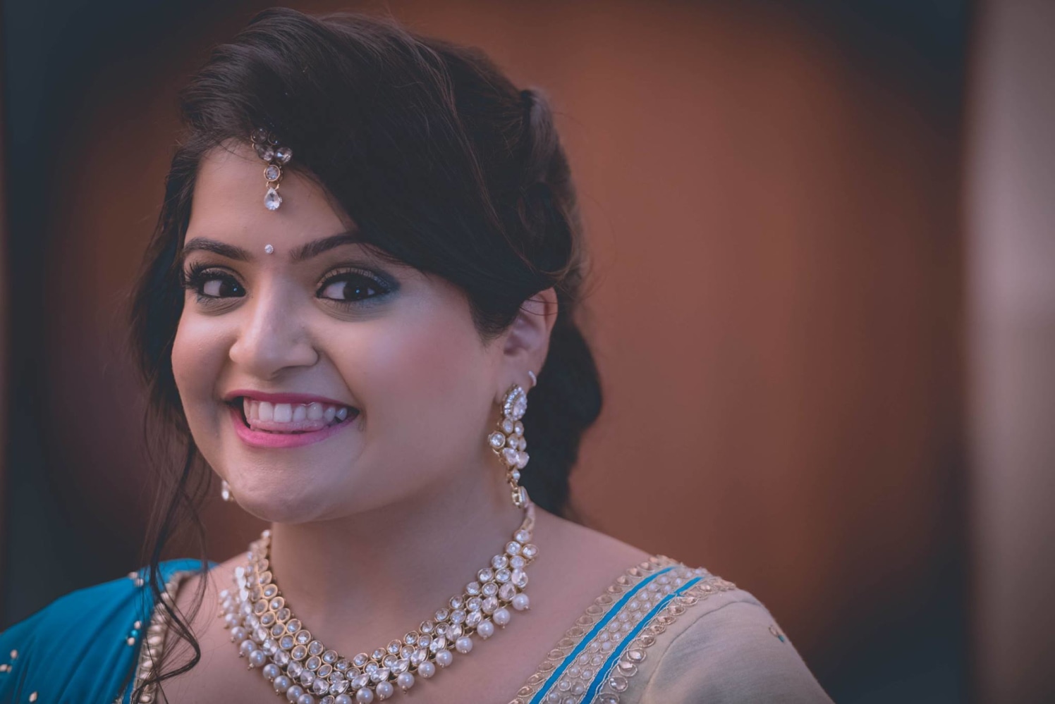 Pretty bride to be by Click n' Cherish Wedding-photography | Weddings Photos & Ideas