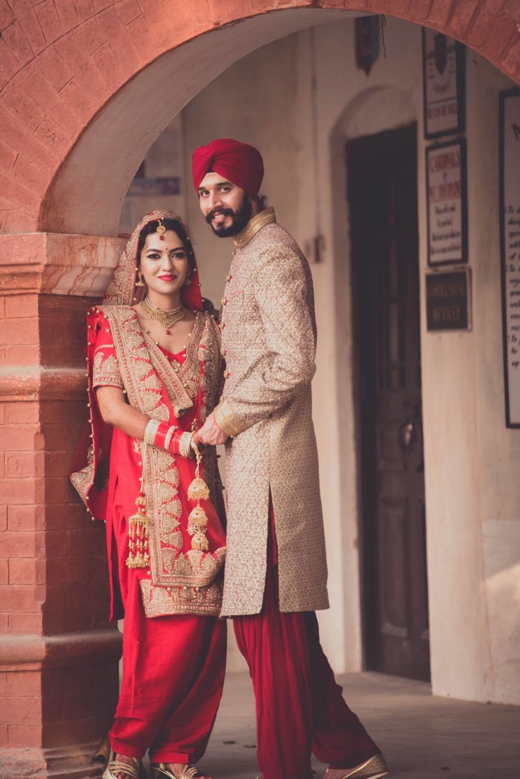 Happy couple posing On Their Wedding by Dushyantha Kumar C Wedding-photography | Weddings Photos & Ideas