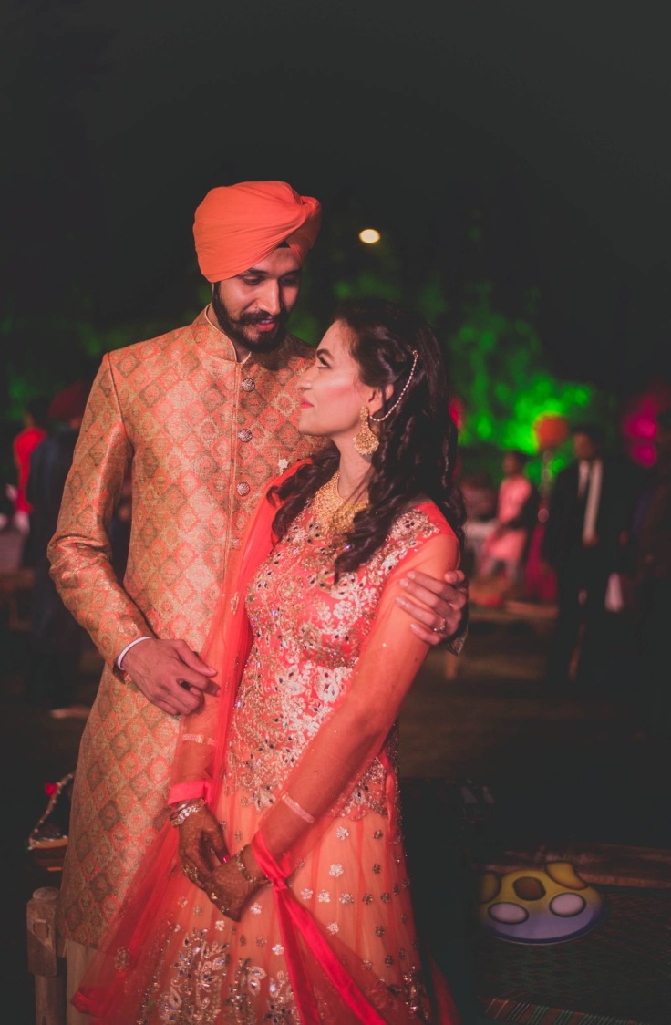 Couple At Their Wedding Reception by Dushyantha Kumar C Wedding-photography | Weddings Photos & Ideas