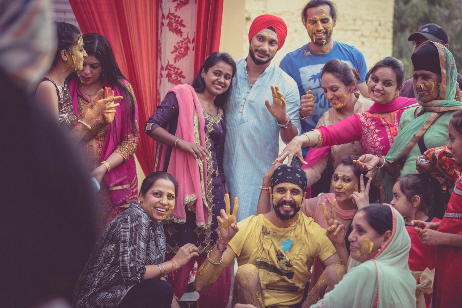 The Haldi ceremony by Dushyantha Kumar C Wedding-photography | Weddings Photos & Ideas