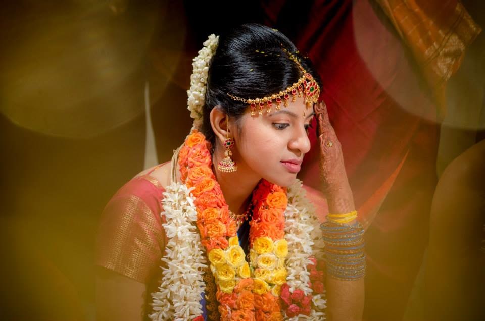 Gold Maang Tikka With Red And Green Gemstones by Dushyantha Kumar C Bridal-jewellery-and-accessories | Weddings Photos & Ideas