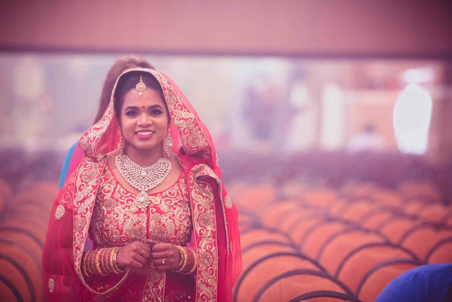 Beautiful Indian bride by Click n' Cherish Wedding-photography | Weddings Photos & Ideas