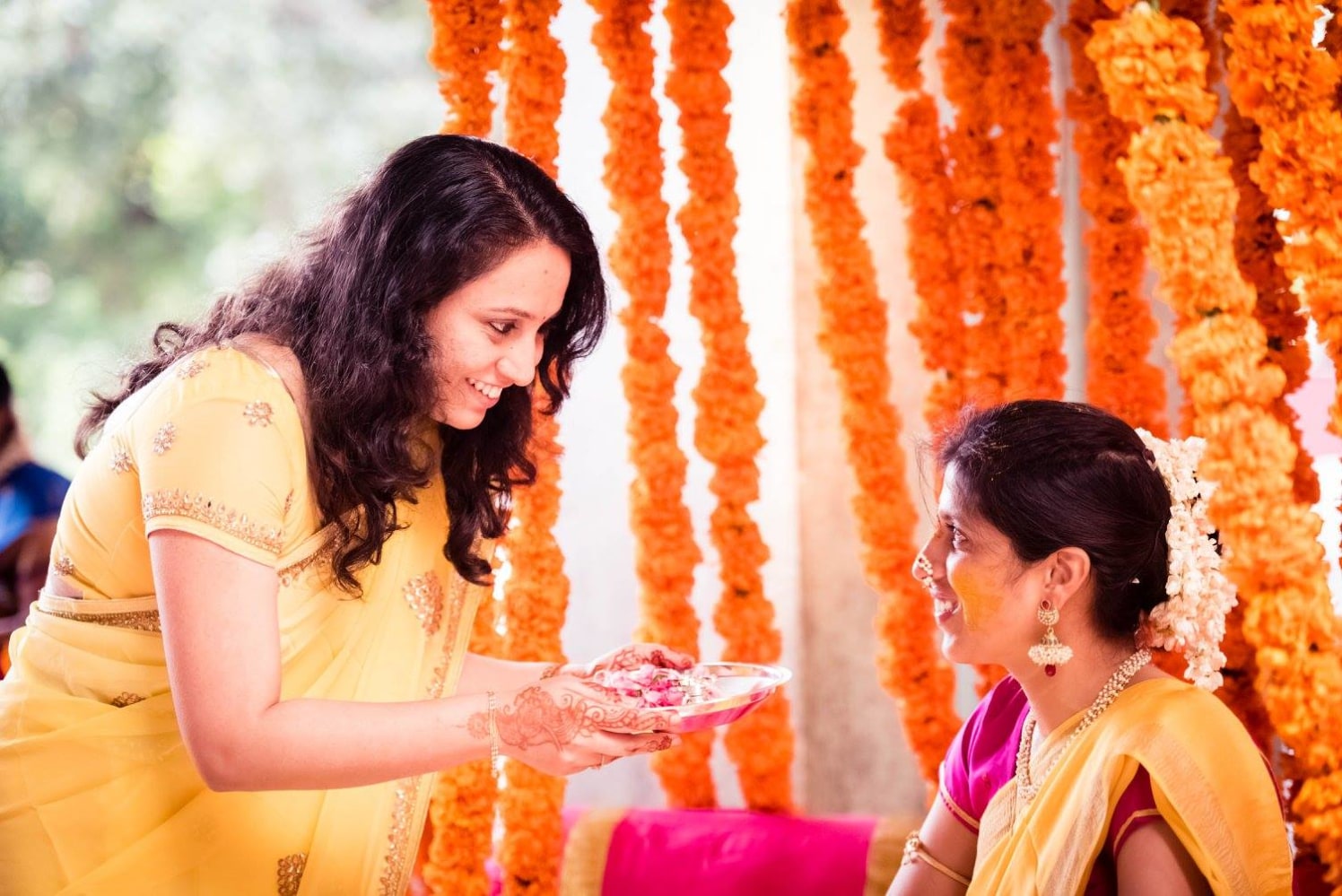 Haldi ceremony ideas by Click n' Cherish Wedding-photography | Weddings Photos & Ideas
