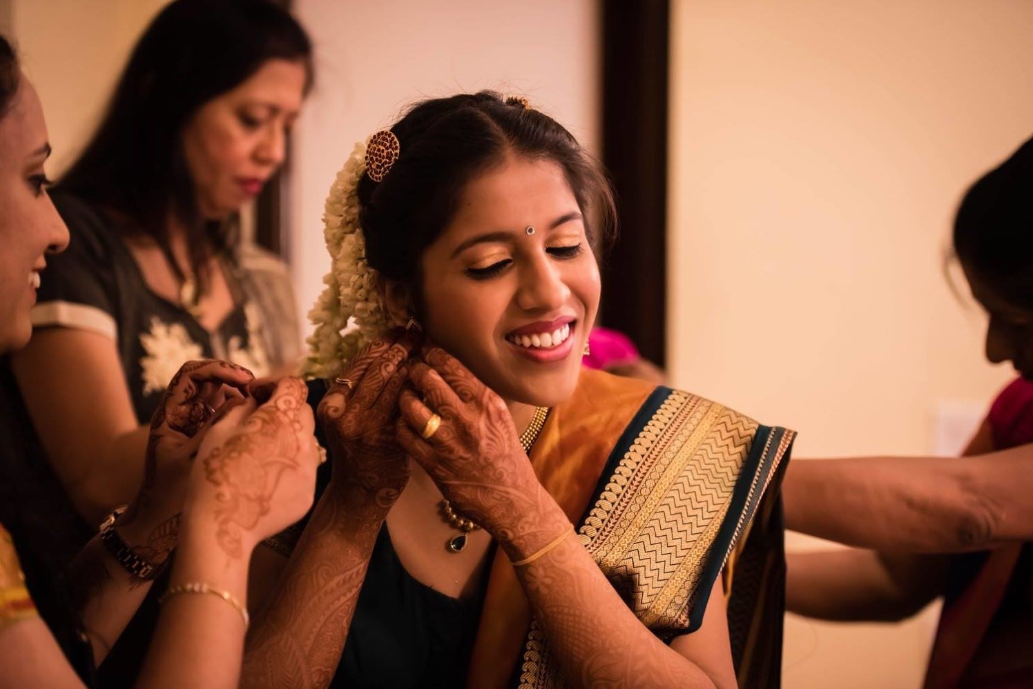 Getting ready by Click n' Cherish Wedding-photography | Weddings Photos & Ideas