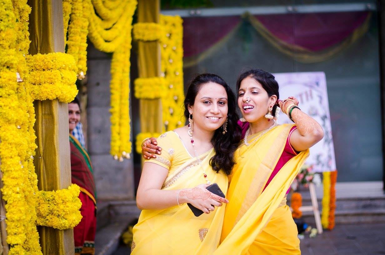 Bride in yellow by Click n' Cherish Wedding-photography | Weddings Photos & Ideas