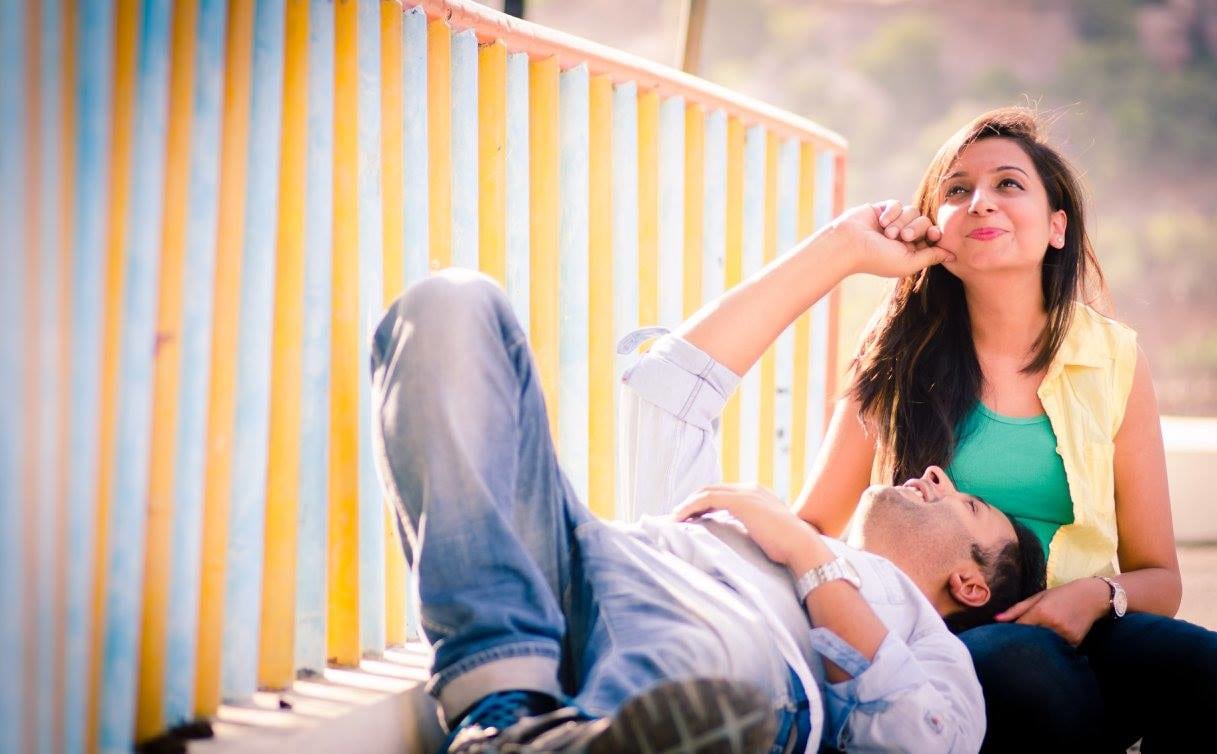 Cute couple by Click n' Cherish Wedding-photography | Weddings Photos & Ideas