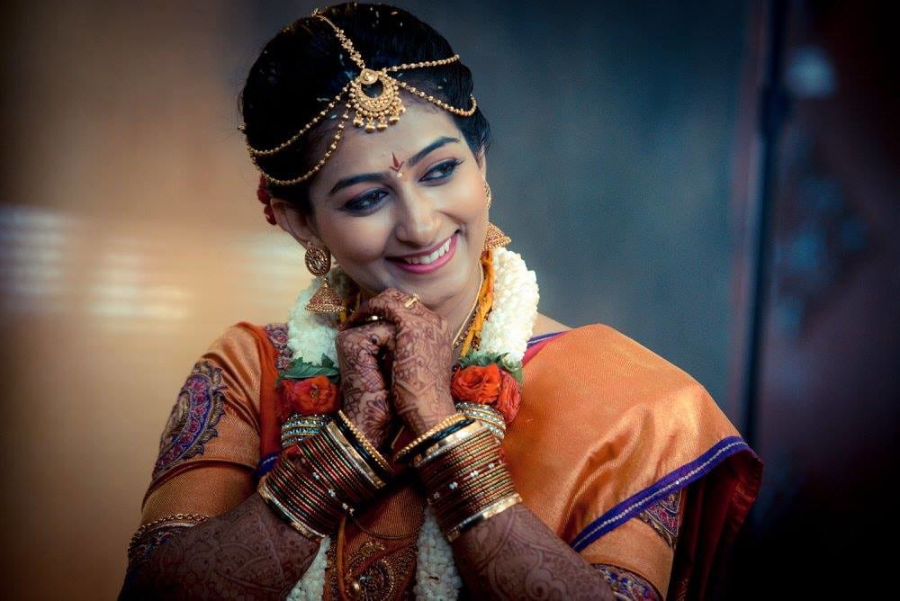 Radiating with happiness by Click n' Cherish Wedding-photography | Weddings Photos & Ideas