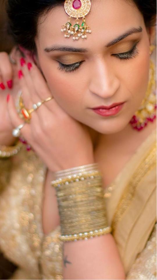 Makeup on point. by Gursheen sethi Bridal-makeup | Weddings Photos & Ideas