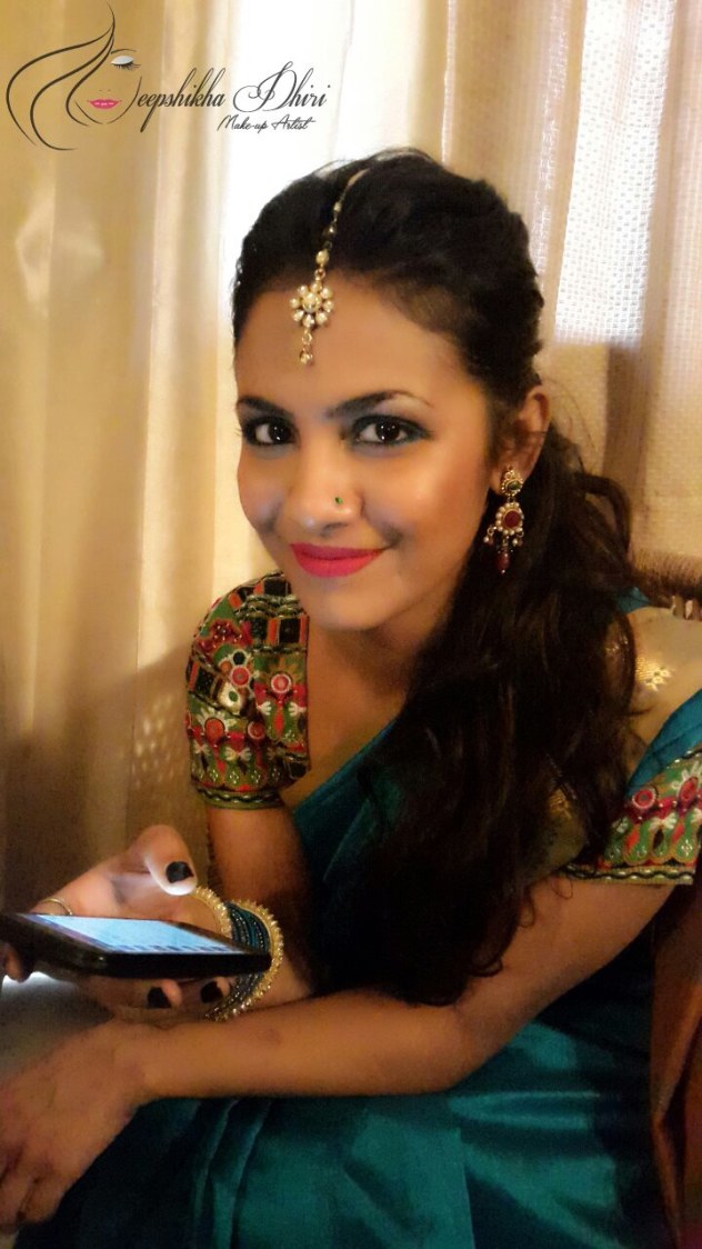 Ready for Sangeet by Deepshikha Dhiri Bridal-makeup | Weddings Photos & Ideas